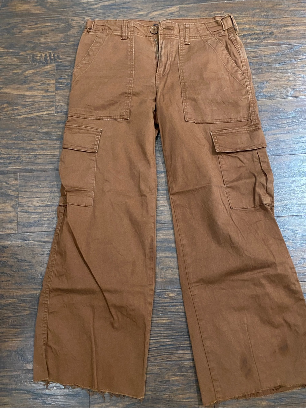 Sanctuary Women's Brown Cropped Cargo Pants